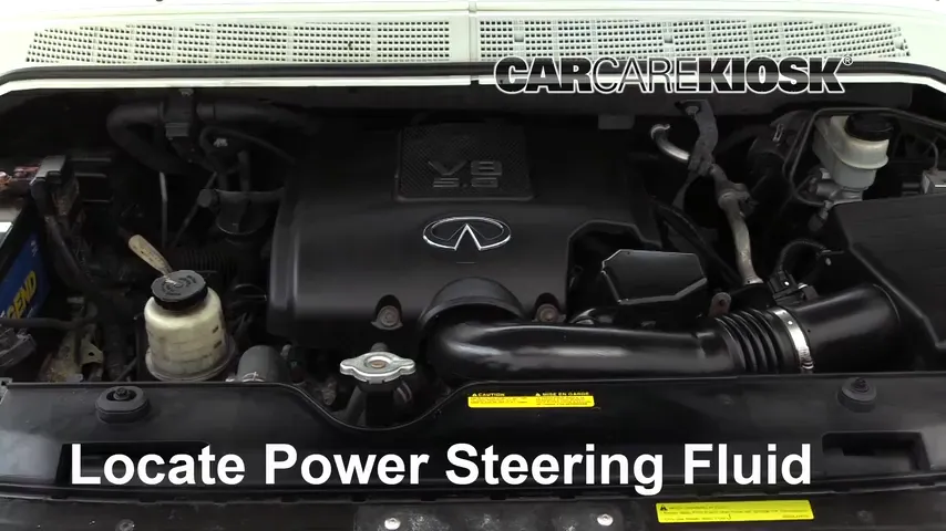 2007 Infiniti QX56 5.6L V8 Power Steering Fluid